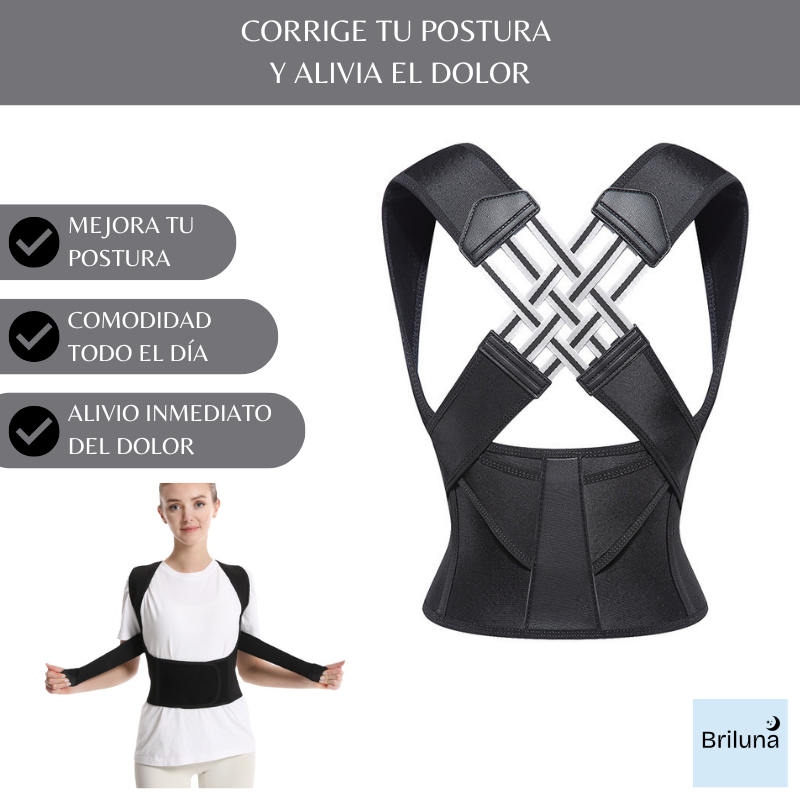 FitBack Pro - Corrector de postura ajustable