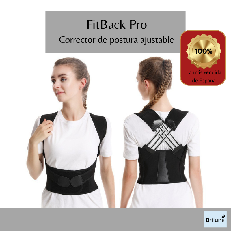 FitBack Pro - Corrector de postura ajustable
