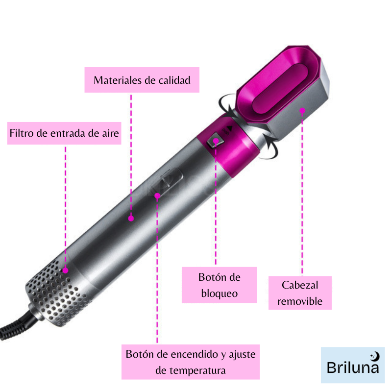 StylePro Max - Cepillo 5 en 1